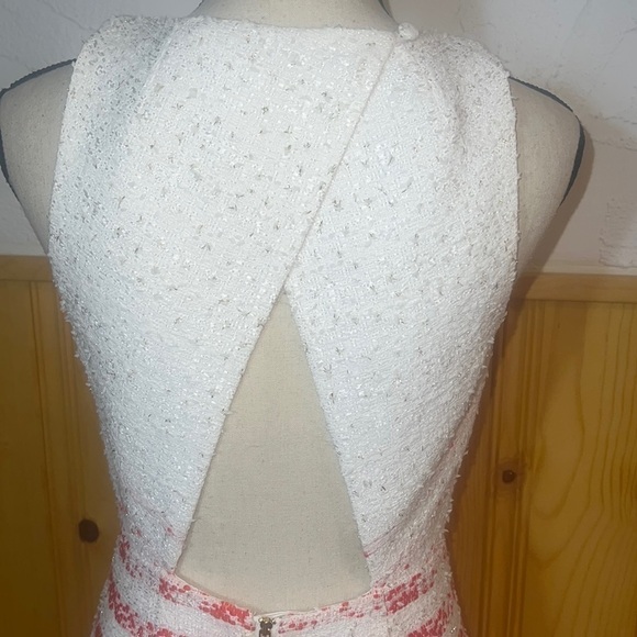 Milly Orange And White Ombré Dress Sz-6 - Picture 5 of 10